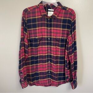 American Eagle Ahh-mazingly Soft Classic Fit Flannel XL Viscose Cotton blend